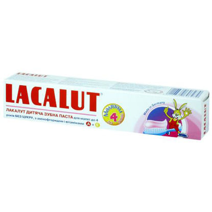 Фото Детская зубная паста Лакалут (Lacalut) малышам до 4 лет 50 мл